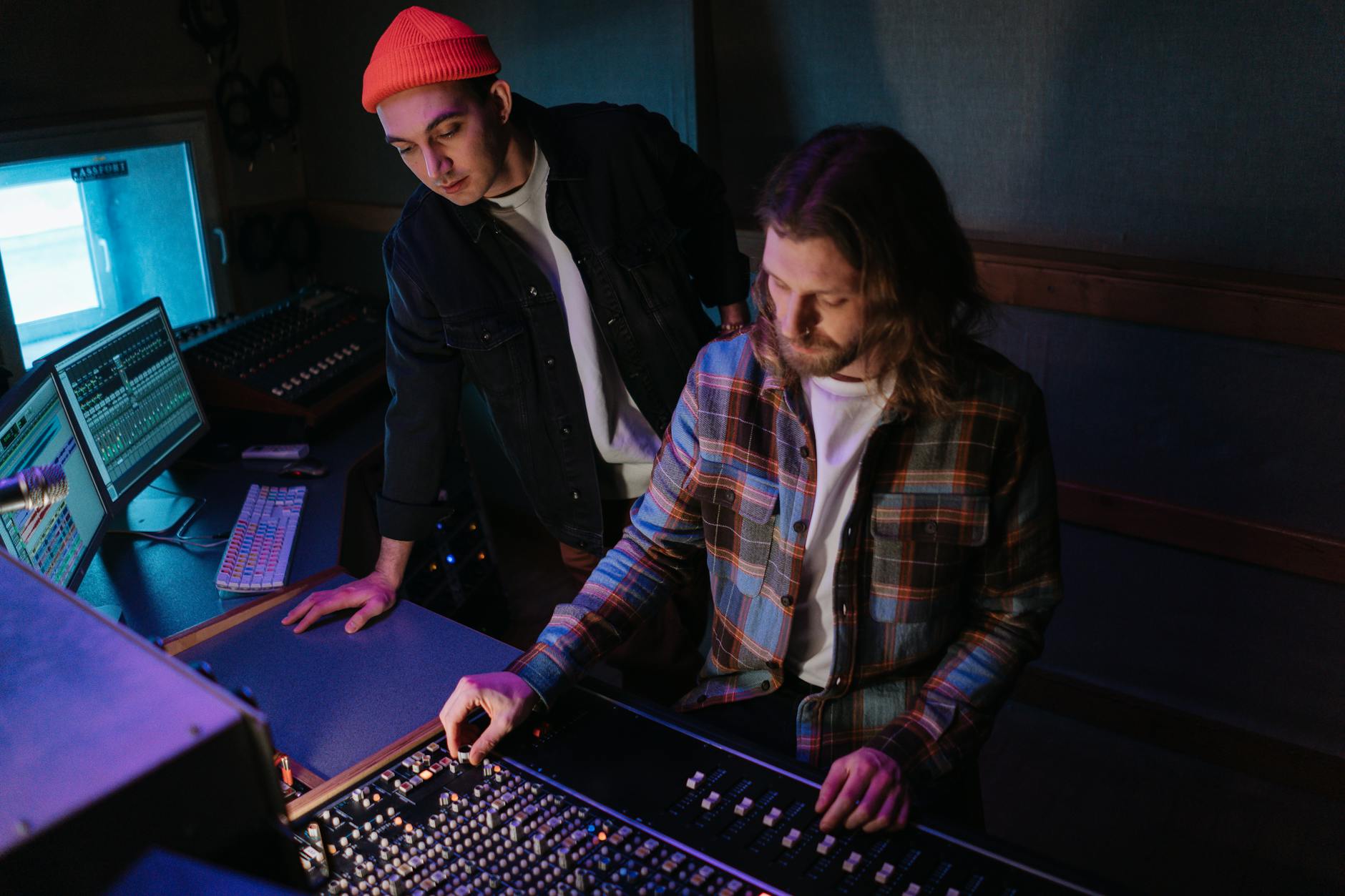 music production console (Photo: cottonbro studio / Pexels)