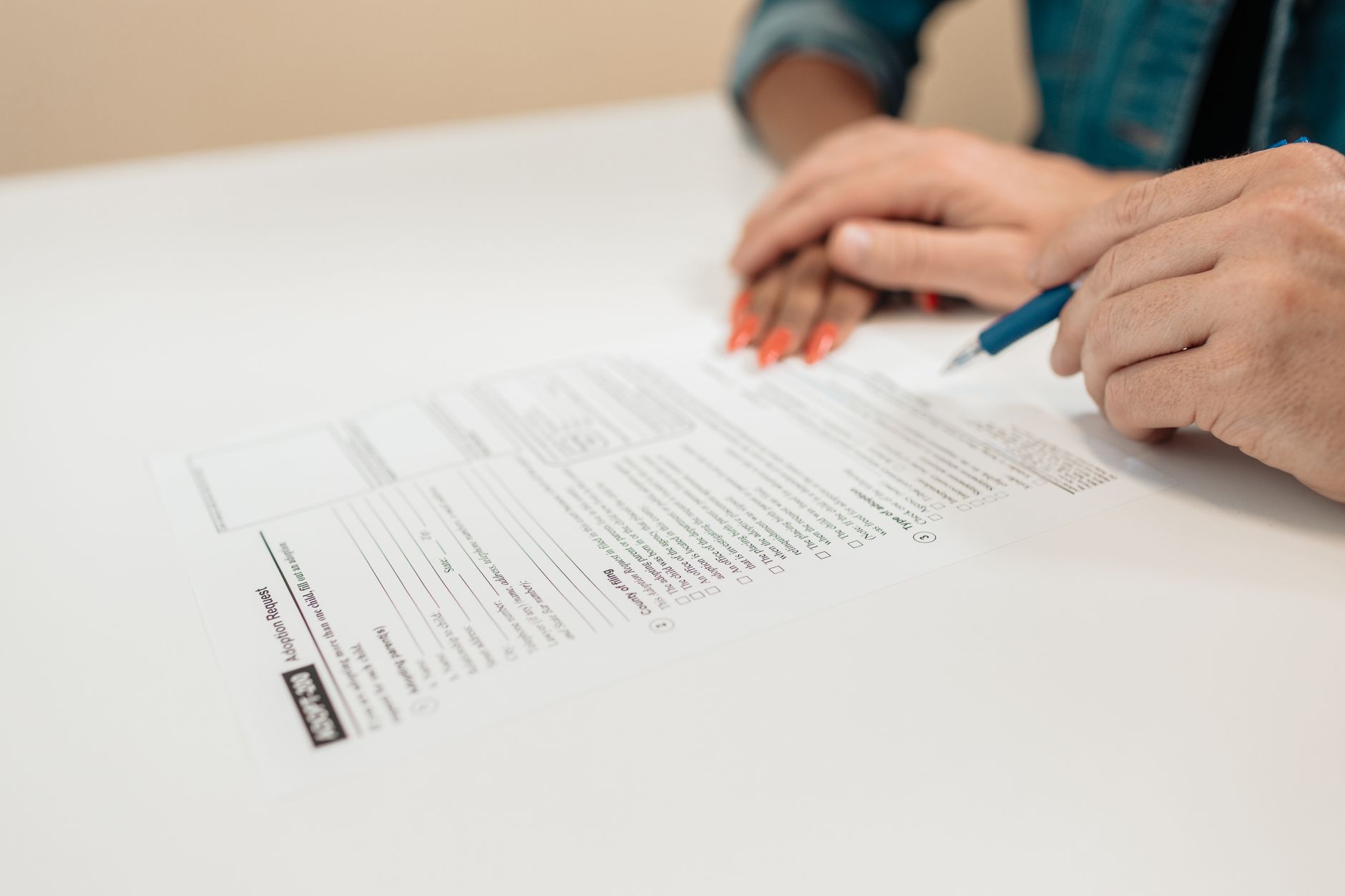 permit application paperwork desk (Photo: Kindel Media / Pexels)