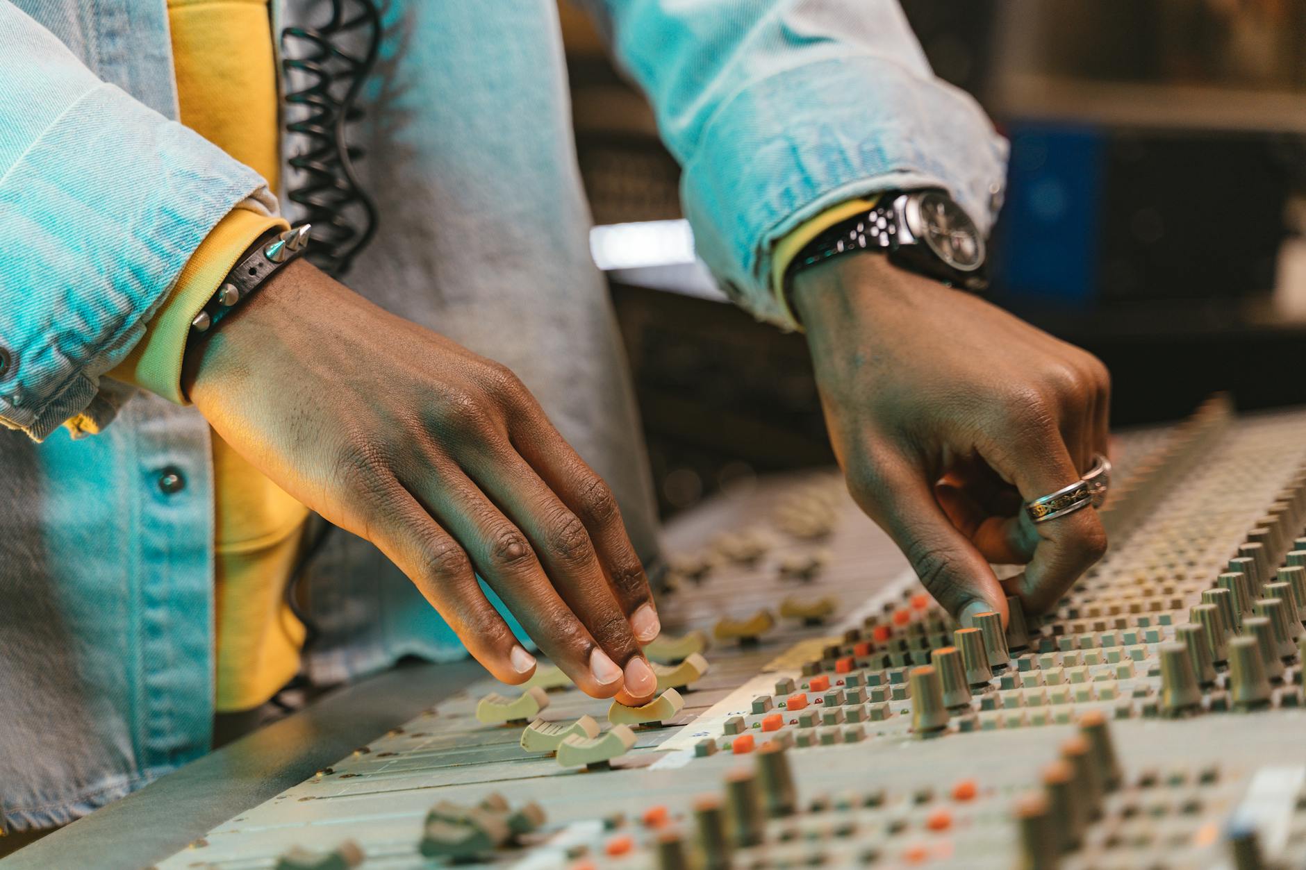 music industry professional working (Photo: ANTONI SHKRABA production / Pexels)
