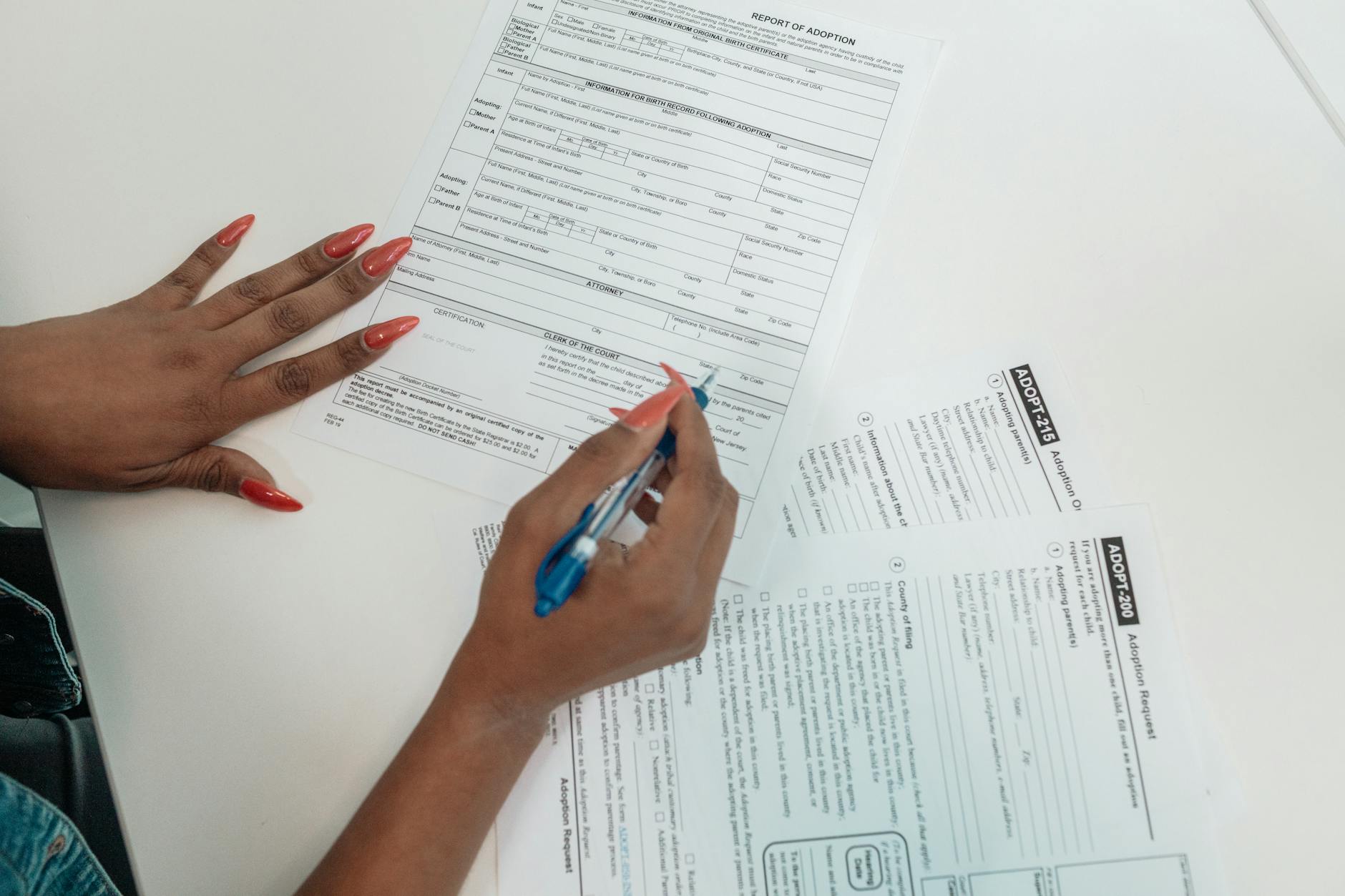 application form office desk (Photo: Kindel Media / Pexels)