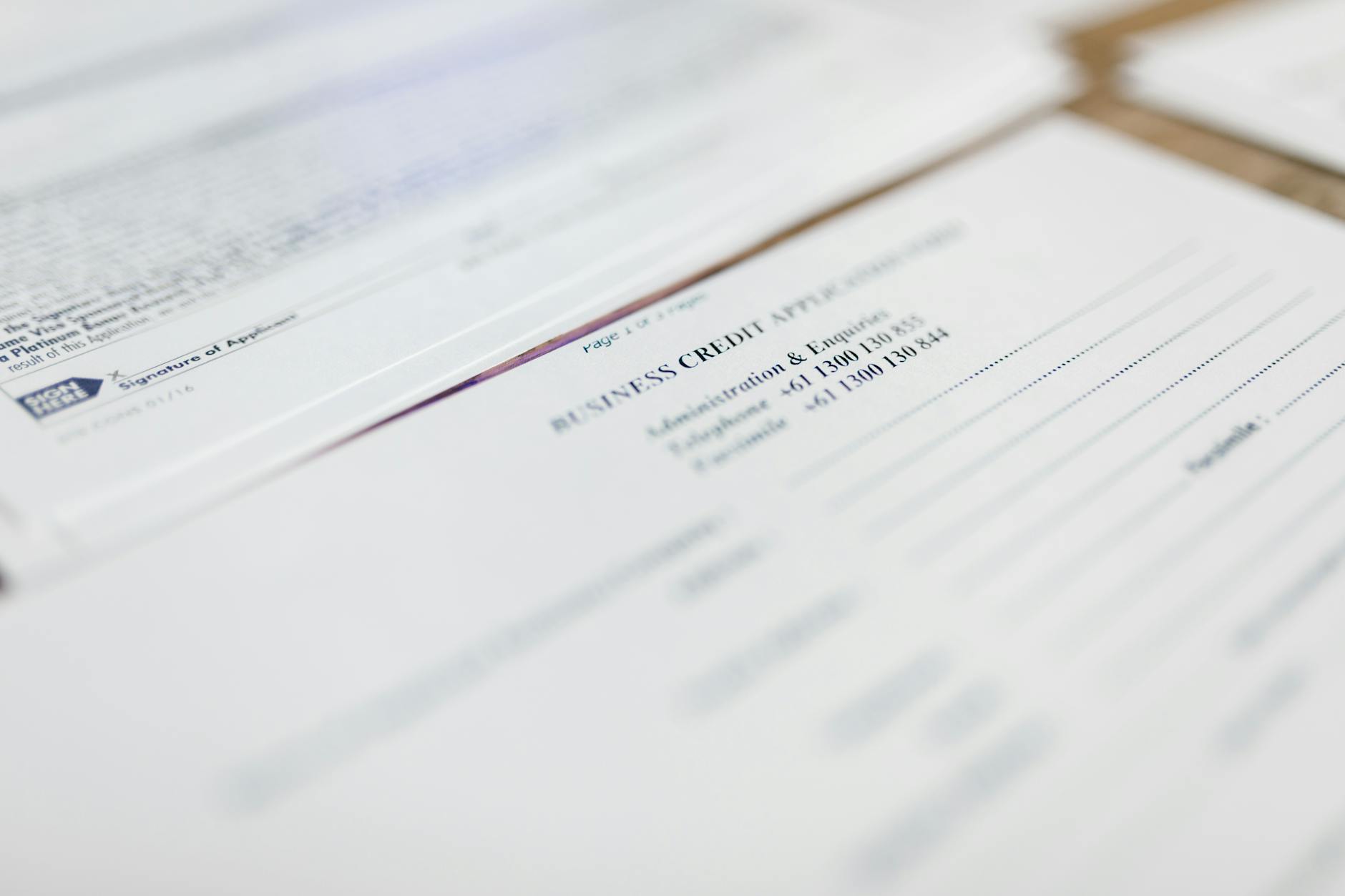 permit application paper office desk (Photo: RDNE Stock project / Pexels)