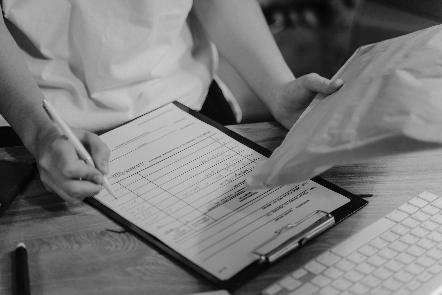 permit application paperwork desk (Photo: Tima Miroshnichenko / Pexels)