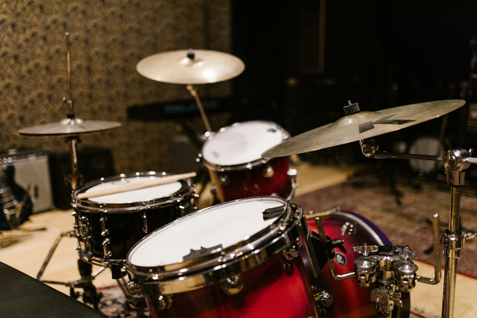 drum practice studio (Photo: RDNE Stock project / Pexels)