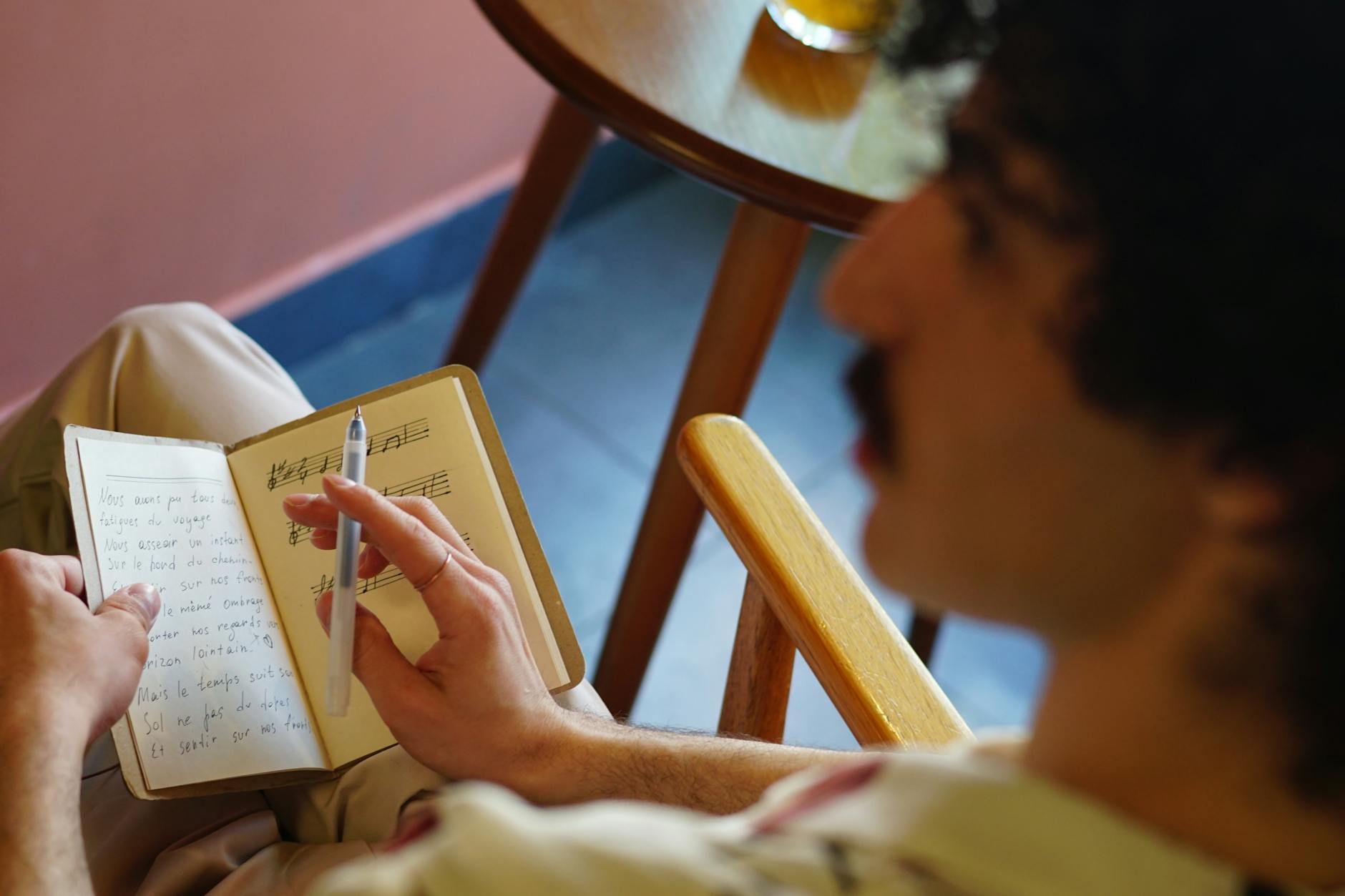 musician choice notebook decision (Photo: cottonbro studio / Pexels)