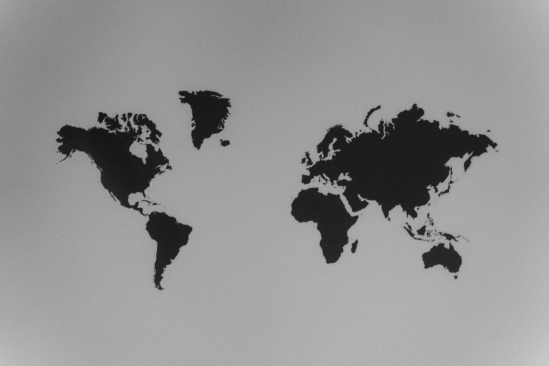 world map continents (Photo: Tima Miroshnichenko / Pexels)