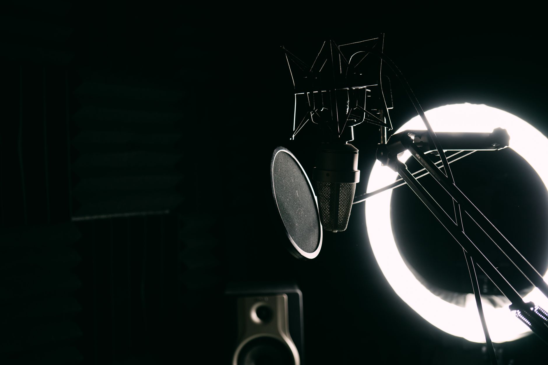 microphone pop filter stand (Photo: Jessica Lewis 🦋 thepaintedsquare / Pexels)