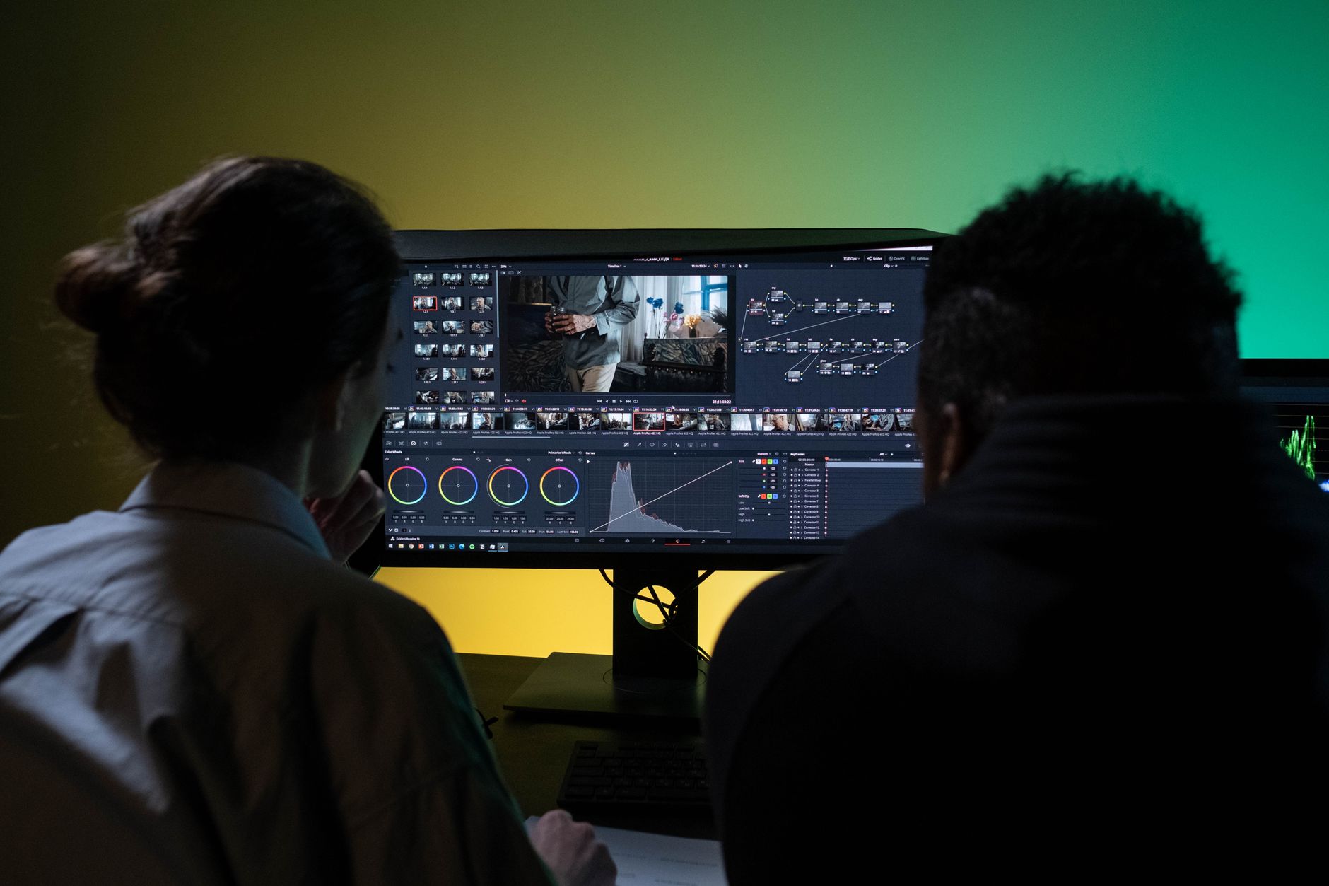 video editing timeline cuts (Photo: Ron Lach / Pexels)