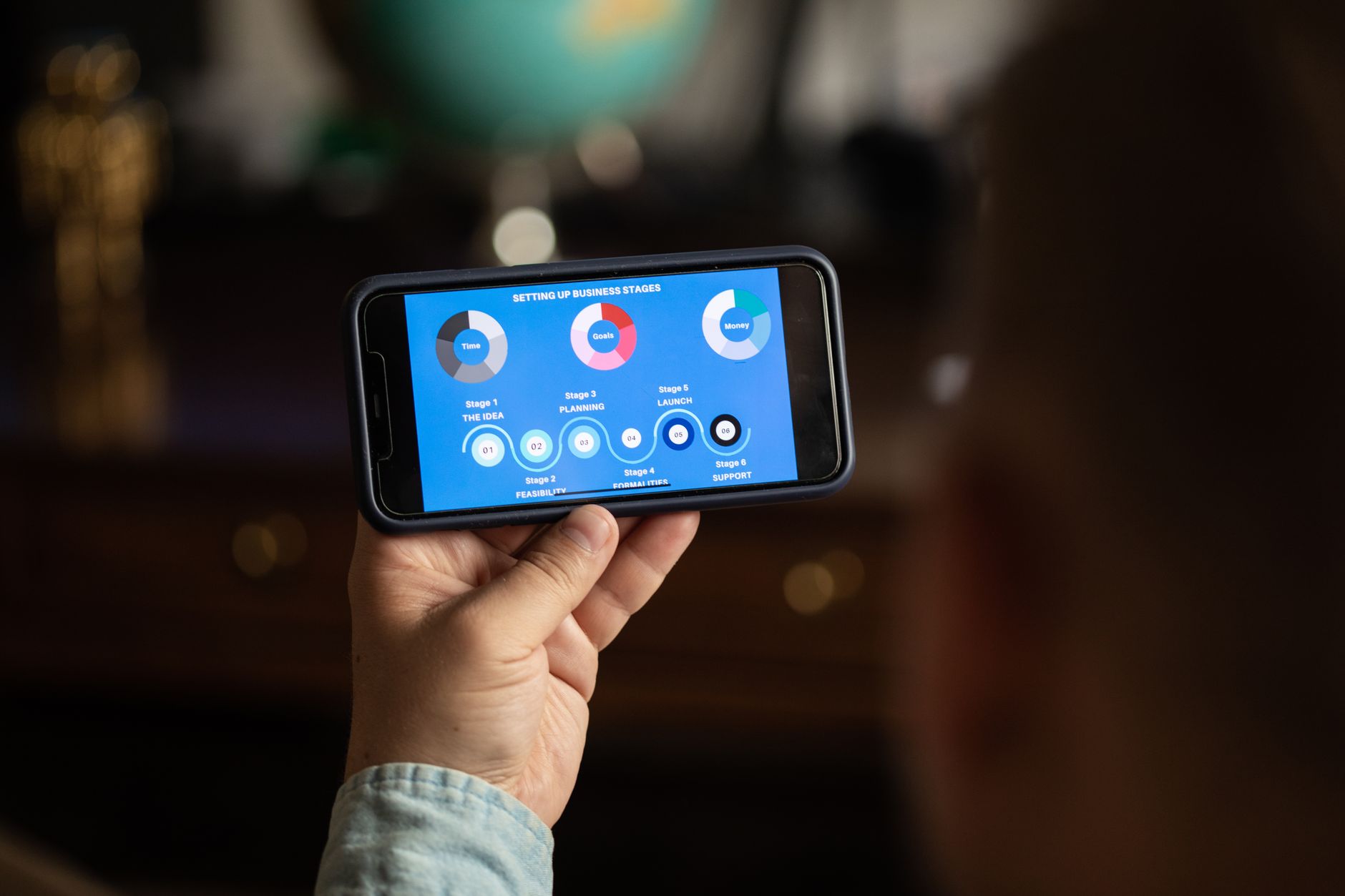 comparison chart smartphone hand (Photo: RDNE Stock project / Pexels)
