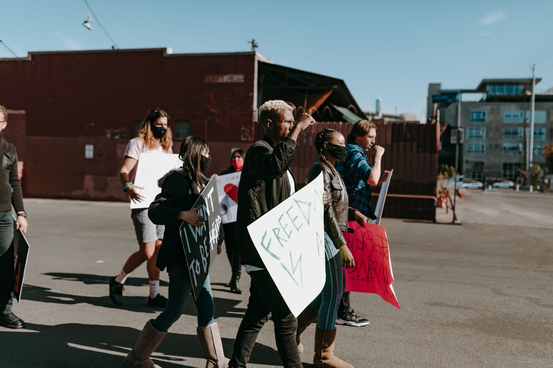 musicians protest unity (Photo: RDNE Stock project / Pexels)