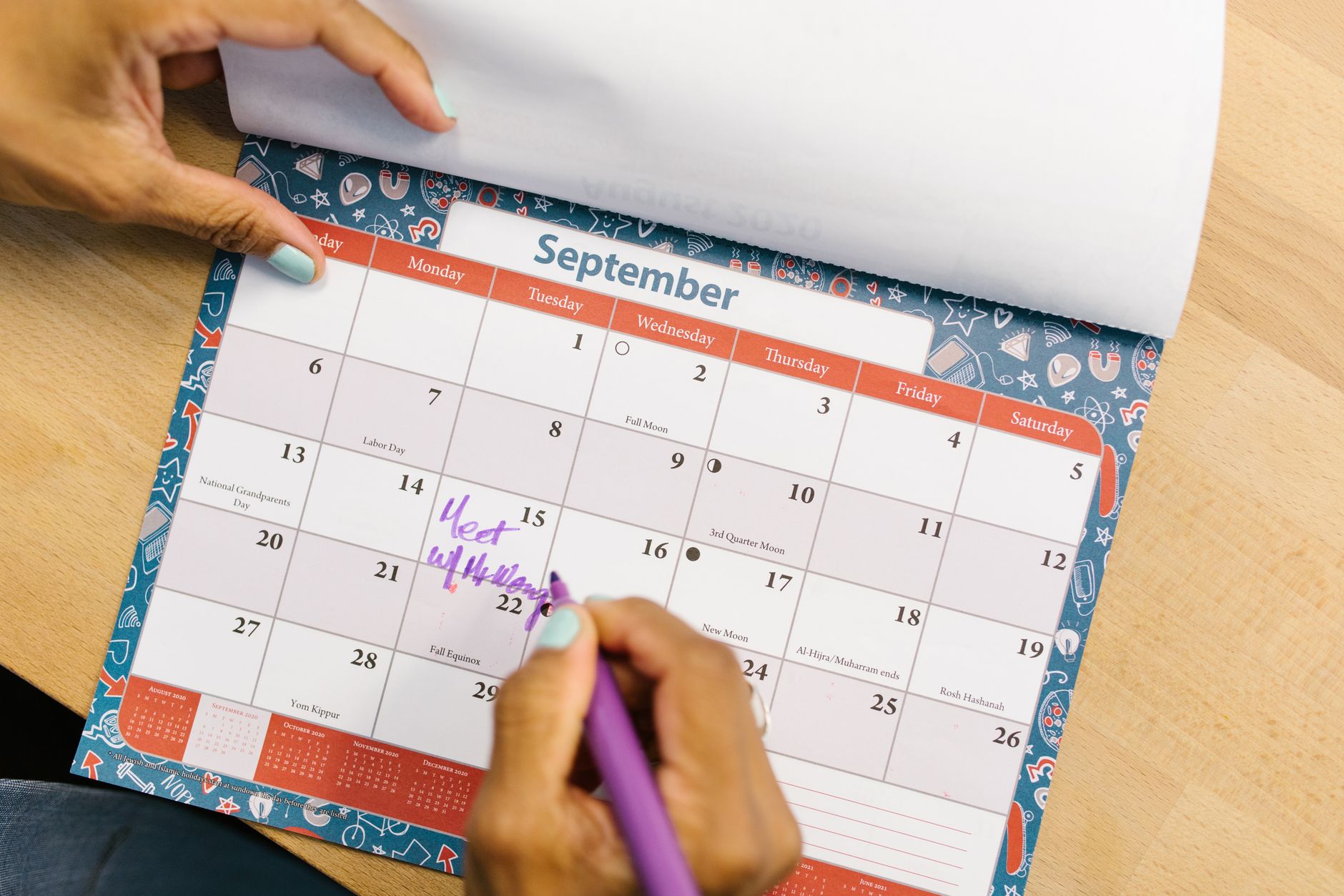 calendar ticket planning (Photo: RDNE Stock project / Pexels)