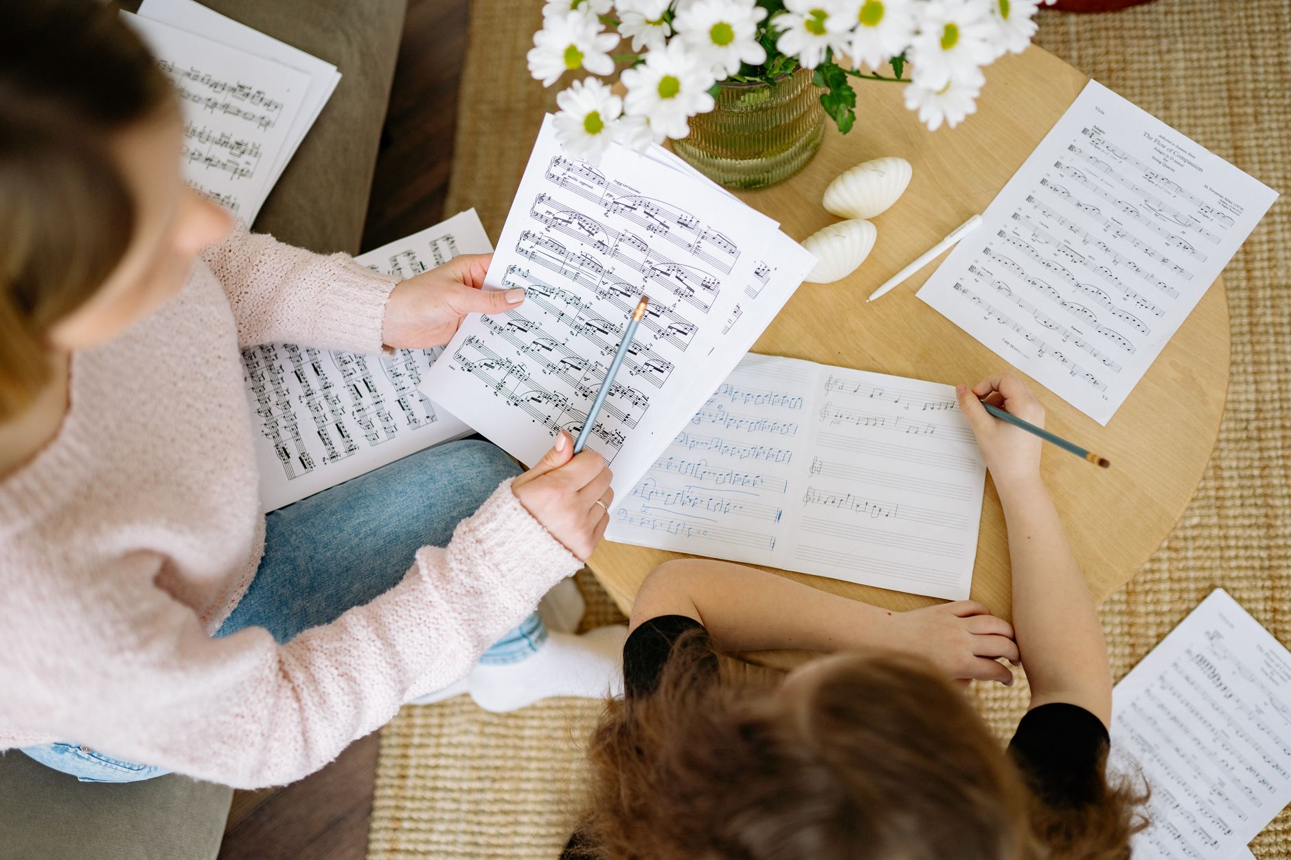 sheet music two staves (Photo: Yan Krukau / Pexels)
