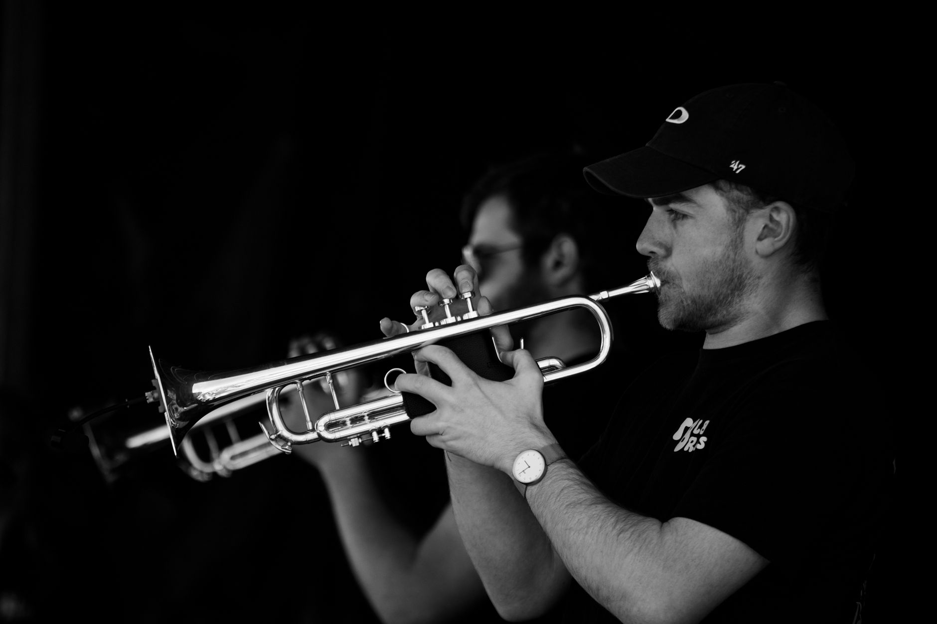trumpet player recording (Photo: atelierbyvineeth . . . / Pexels)
