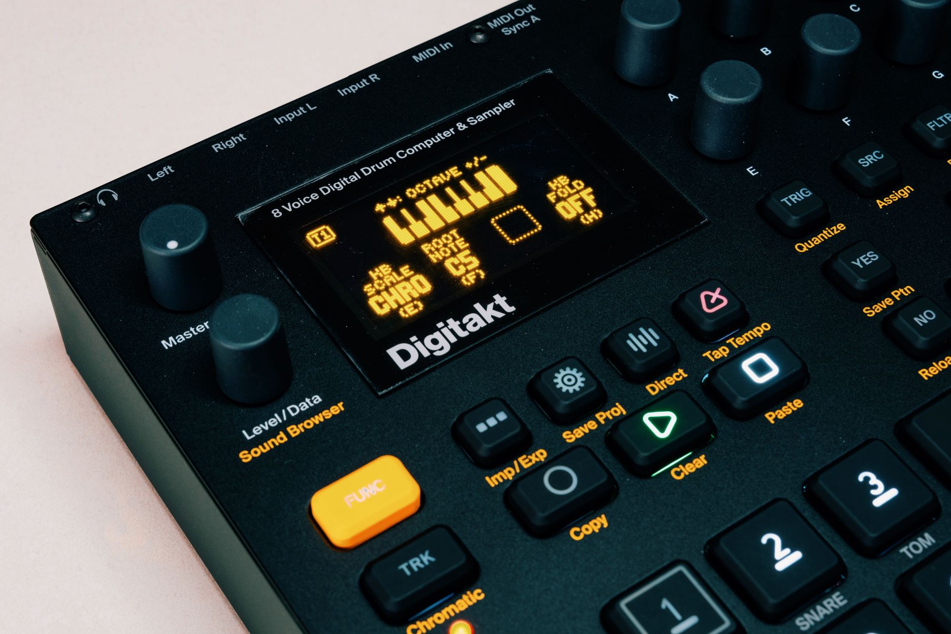 drum machine buttons closeup (Photo: Egor Komarov / Pexels)