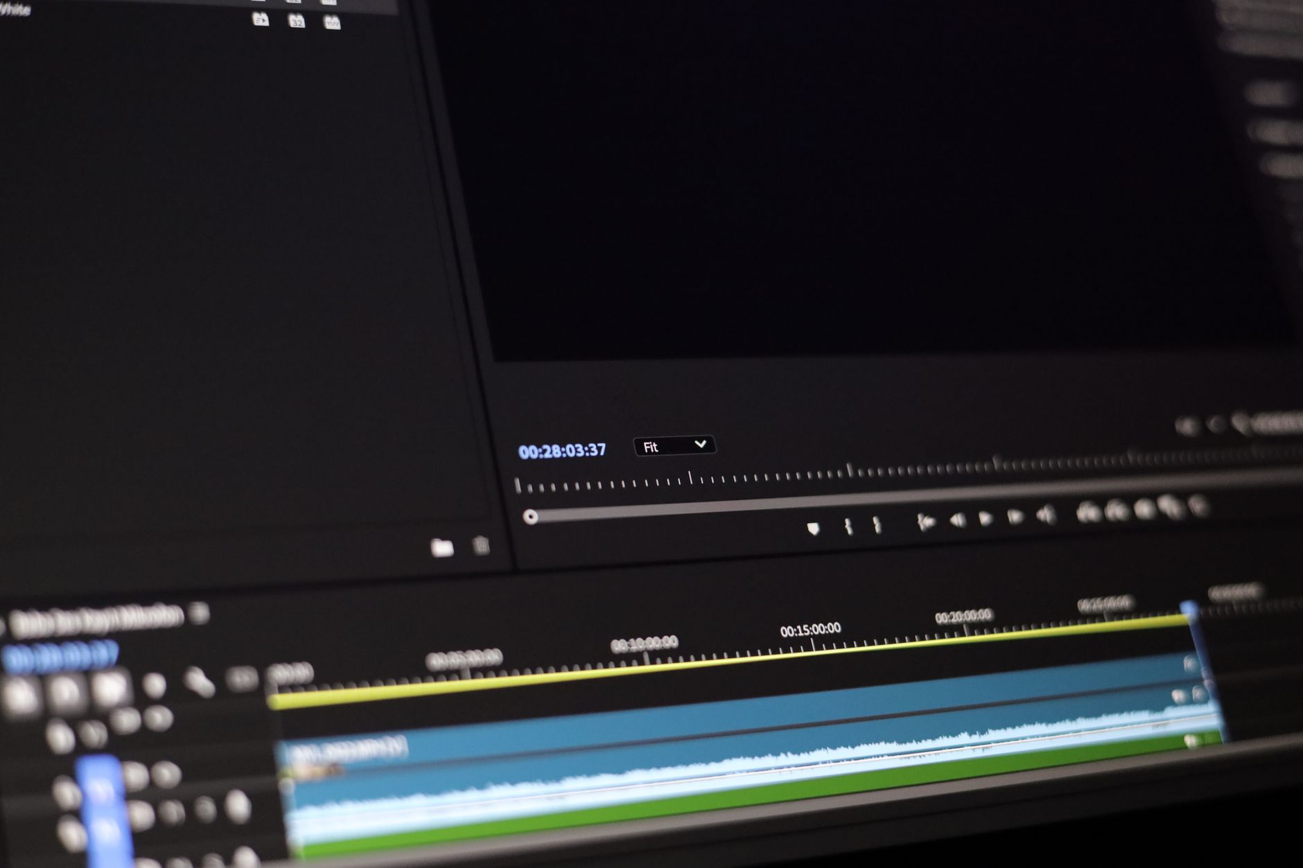 audio editing software screen (Photo: Abdulkadir Emiroğlu / Pexels)