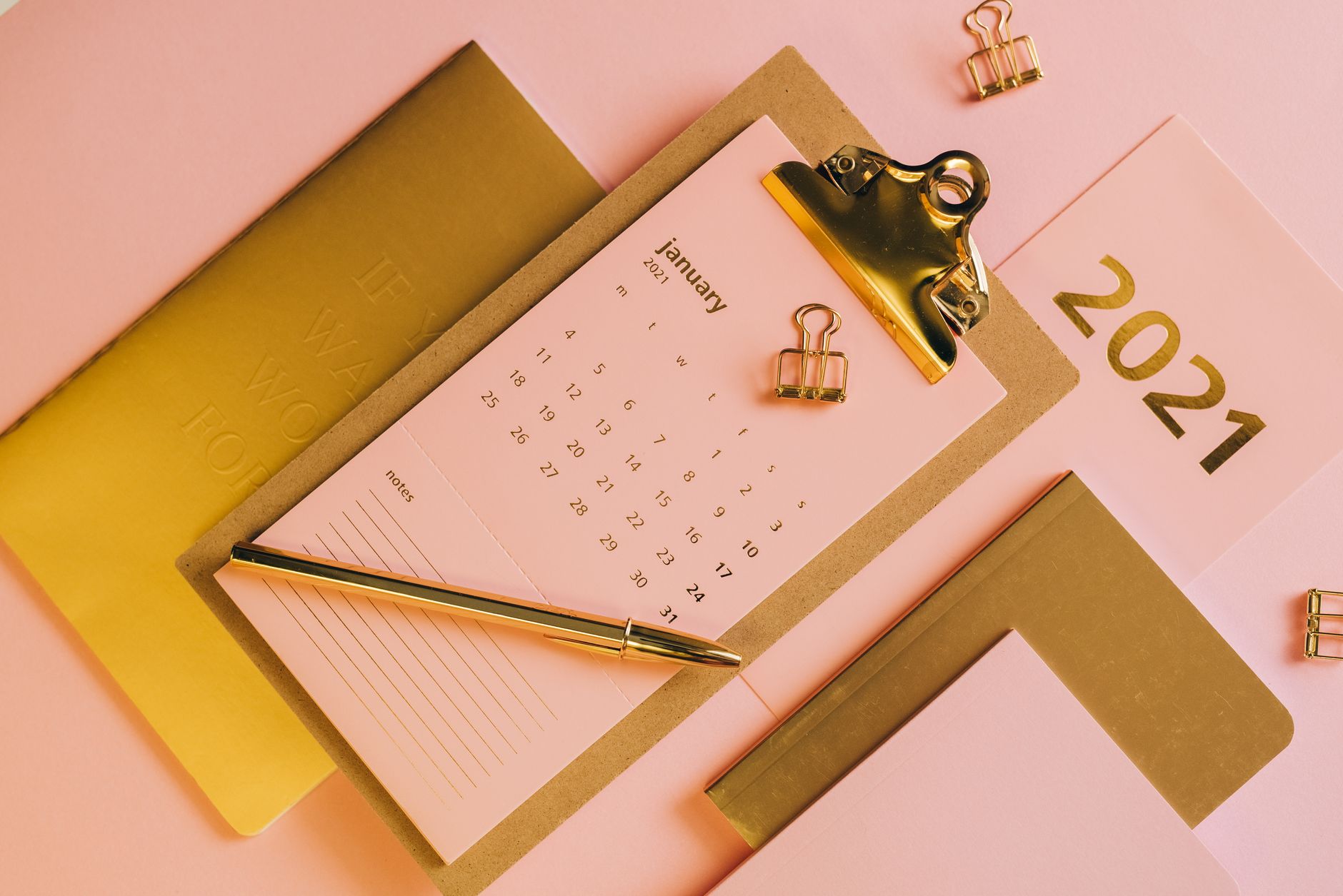 calendar notebook planning desk (Photo: Leeloo The First / Pexels)