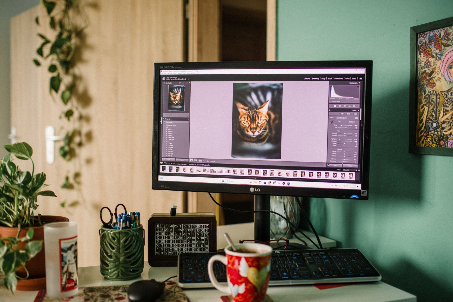 photo editing sliders screen (Photo: Helena Jankovičová Kováčová / Pexels)