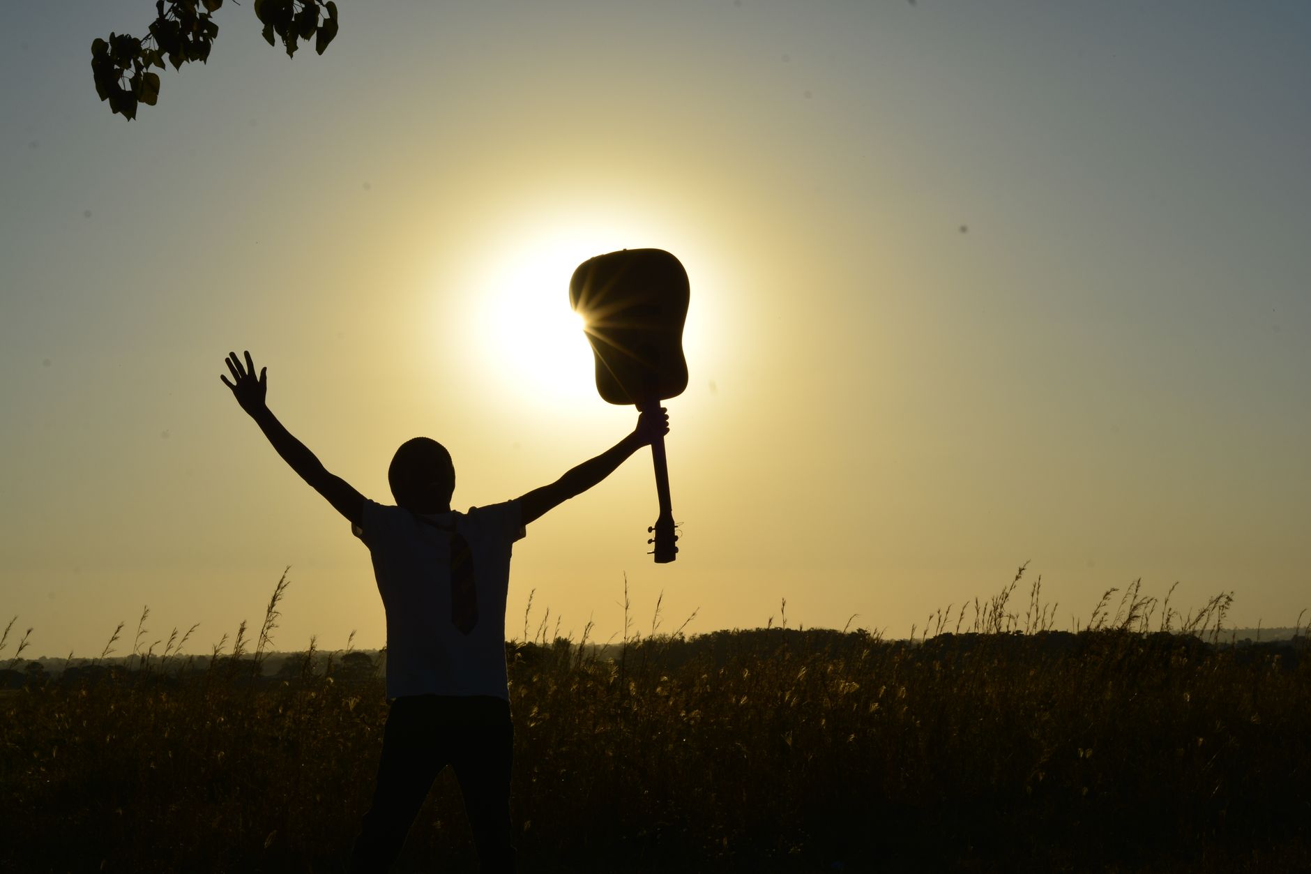 guitar sunrise warm hopeful (Photo: Keith Wako / Pexels)