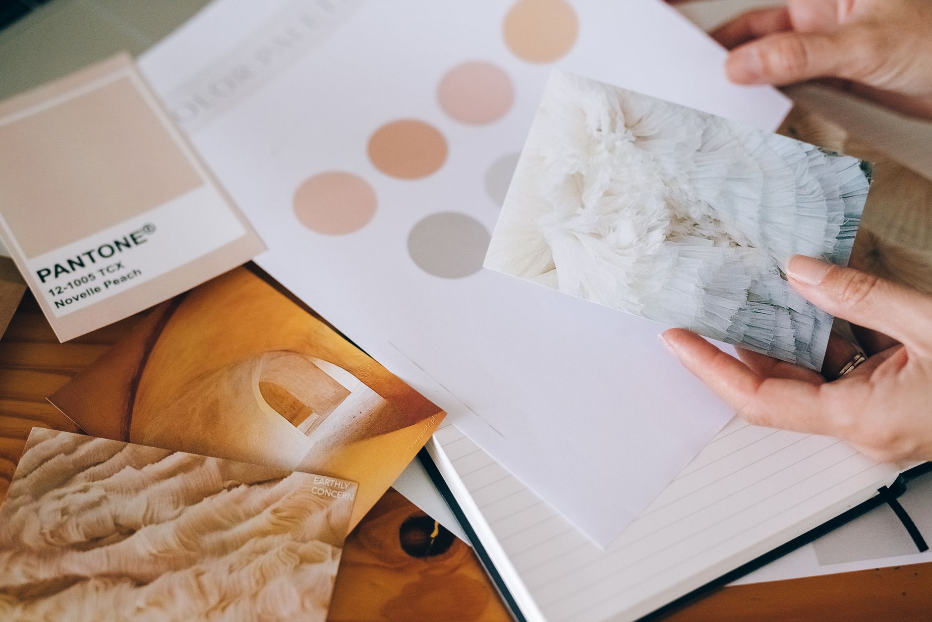 color palette mood board (Photo: Leeloo The First / Pexels)