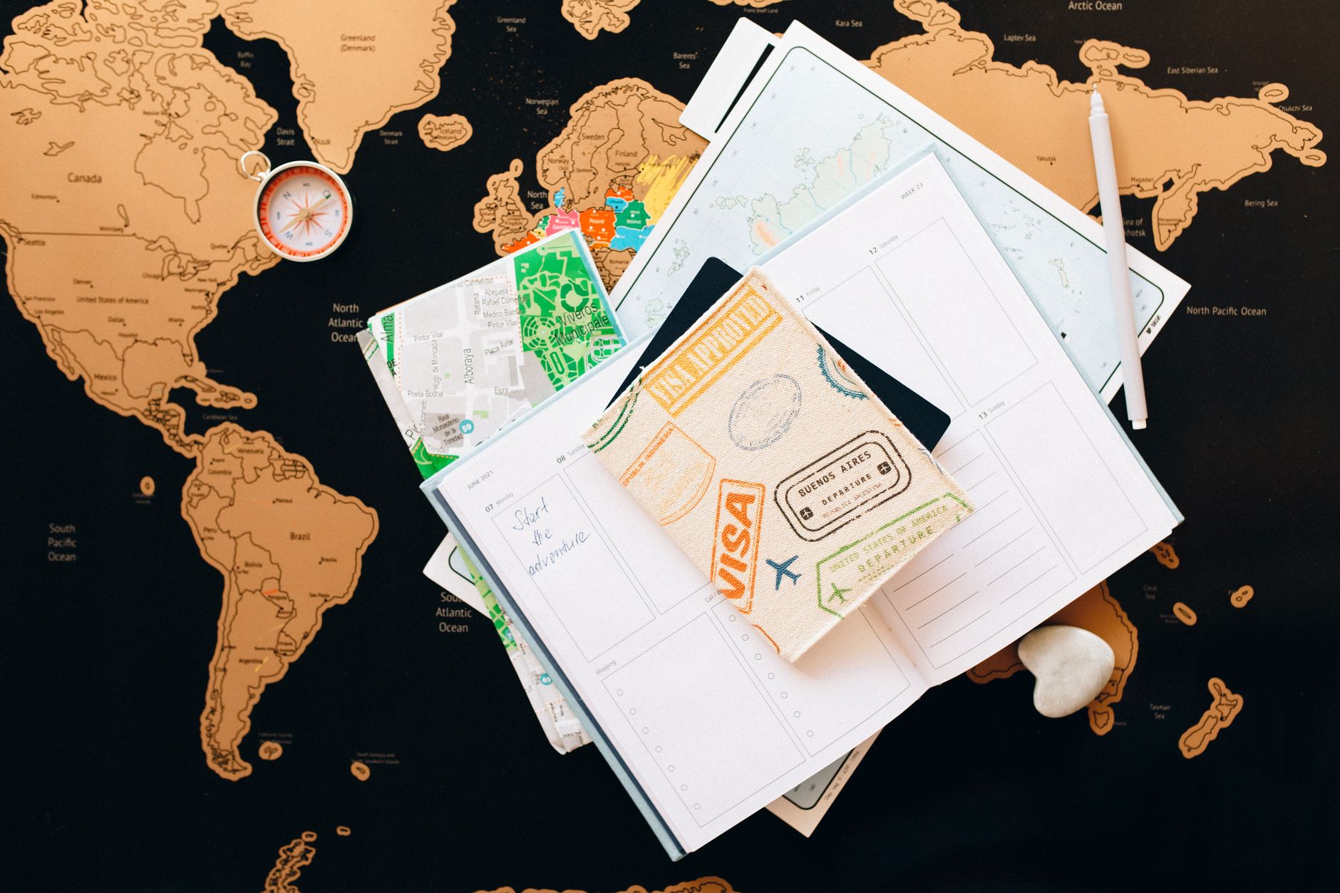 world map digital connection (Photo: Nataliya Vaitkevich / Pexels)