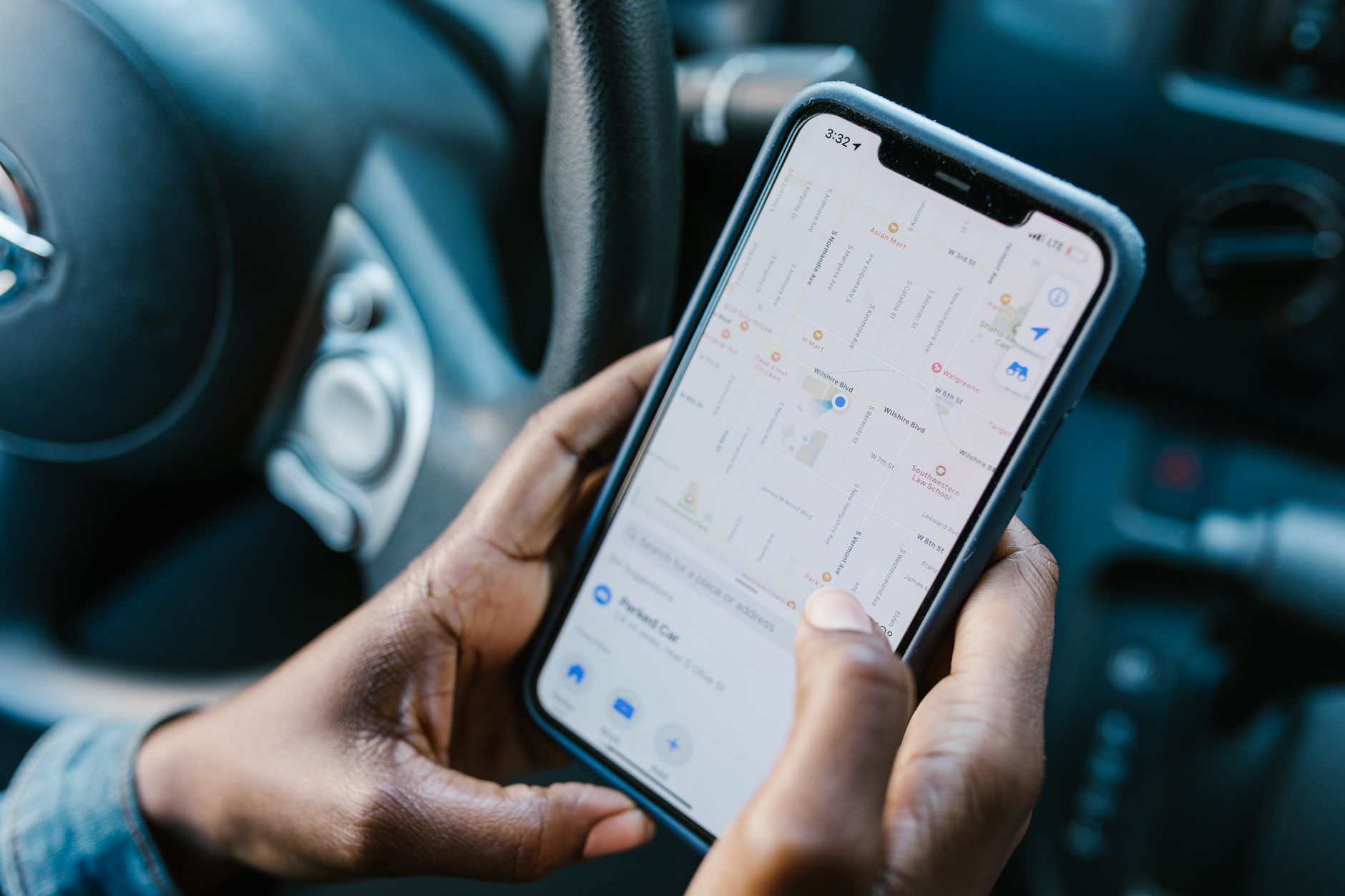 person checking smartphone map (Photo: RDNE Stock project / Pexels)