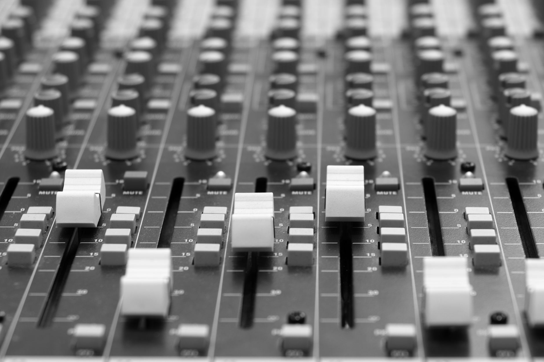 audio mixing console knobs (Photo: Scott Platt / Pexels)