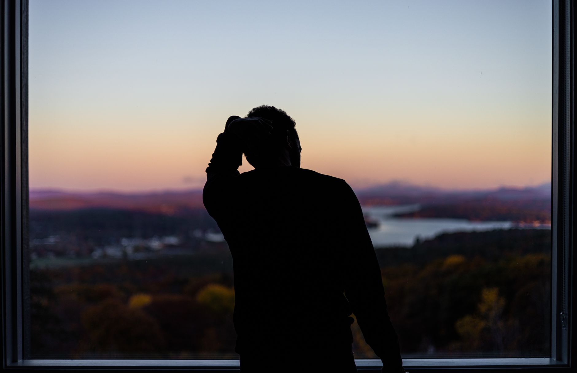 calm person window thinking (Photo: Mason McCall / Pexels)