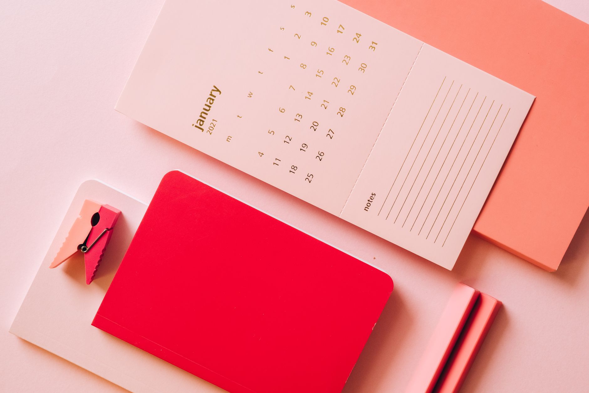 calendar planning notebook desk (Photo: Leeloo The First / Pexels)