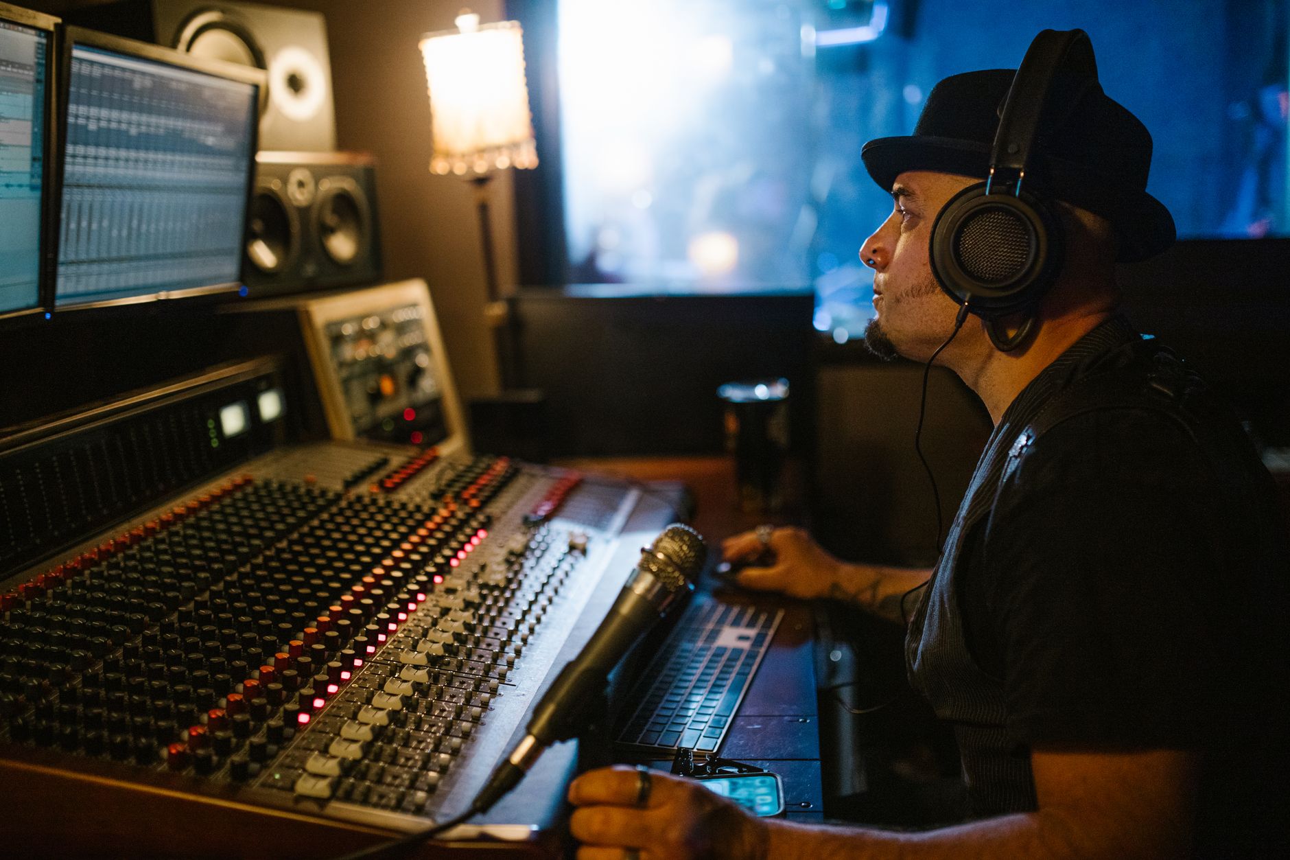 home studio producer working (Photo: RDNE Stock project / Pexels)