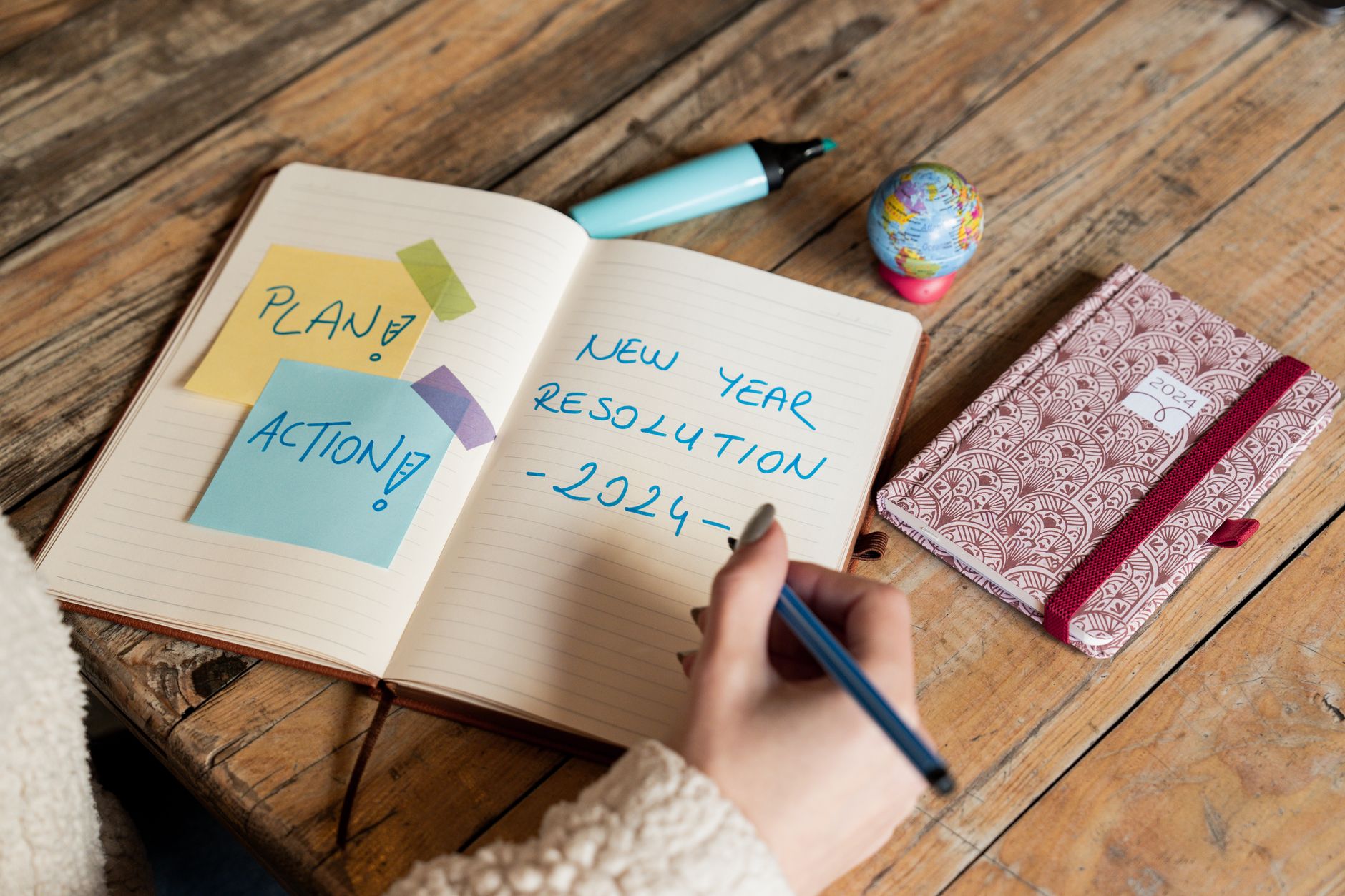 notebook planning decision desk (Photo: Ahmed / Pexels)